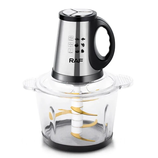 Блендер-измельчитель RAF R-7028 2в1 с двумя чашами 300 Вт (9770)