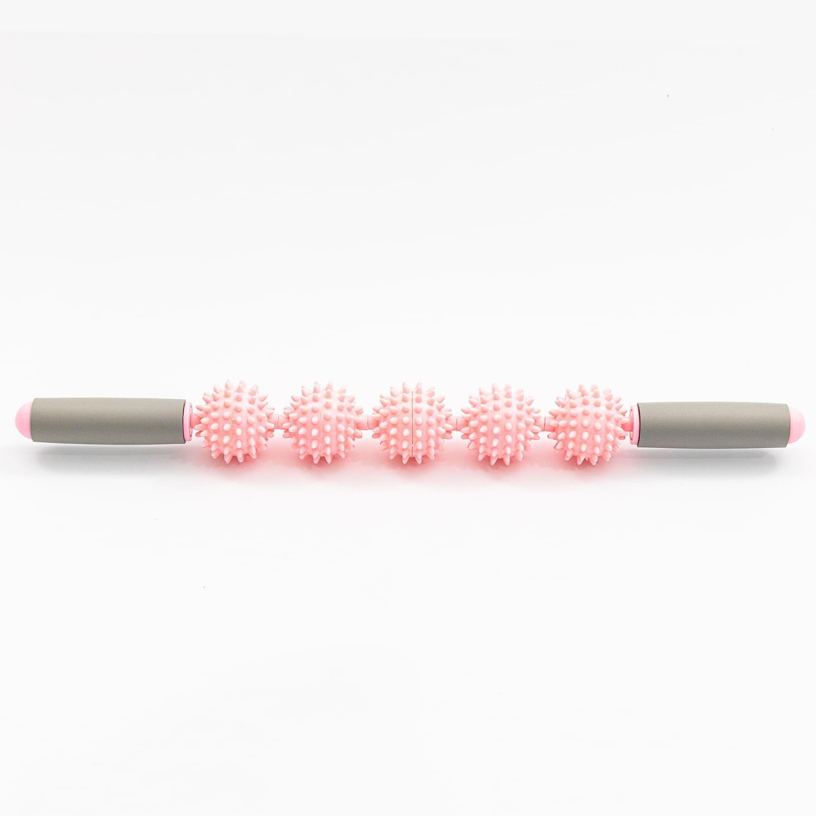 Ролик массажный OSPORT 51х5 см Светло-розовый (MS 3404) - фото 1