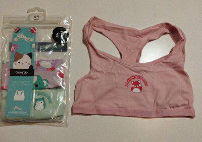 Комплект топів для дівчинки George на 7-8 років 3 шт. (30727888)