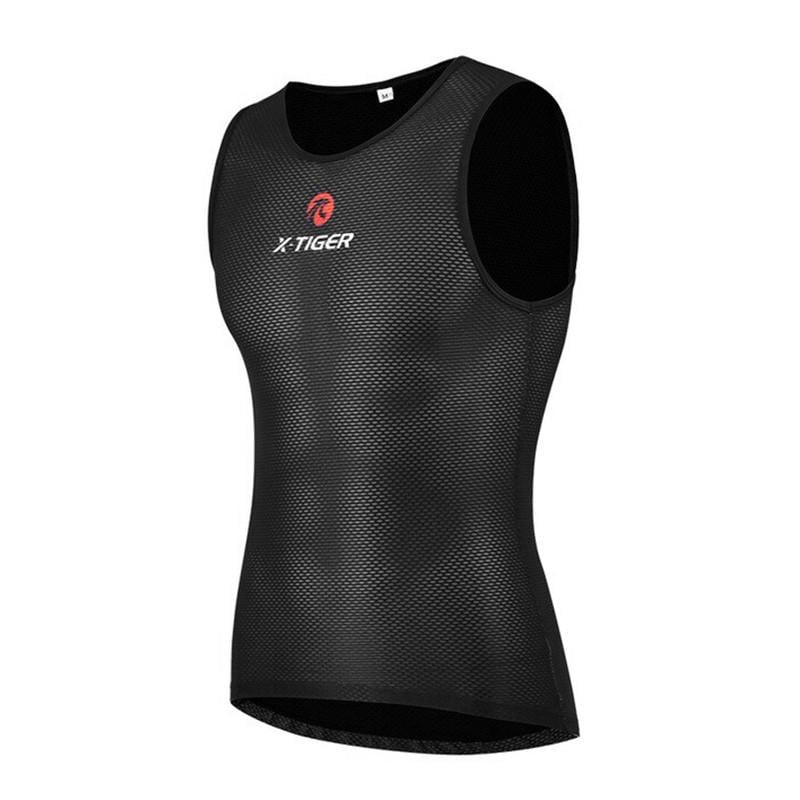 Чоловіча майка для занять спортом X-Tiger XM-WS-163 Black L велофутболка Чоловіча майка для занять спортом X-Tiger XM-WS-163 Black L велофутболка