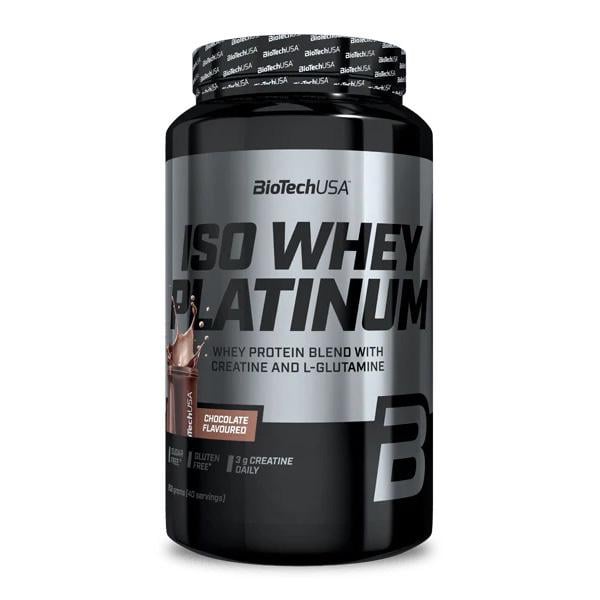 Изолят сывороточный BioTech Iso Whey Platinum 908 г Фисташка