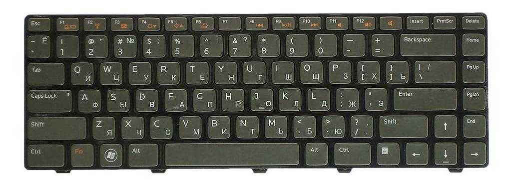 Клавіатура для ноутбука Dell Inspiron N4050 з підсвічуванням клавіш матова (0VPVKN )