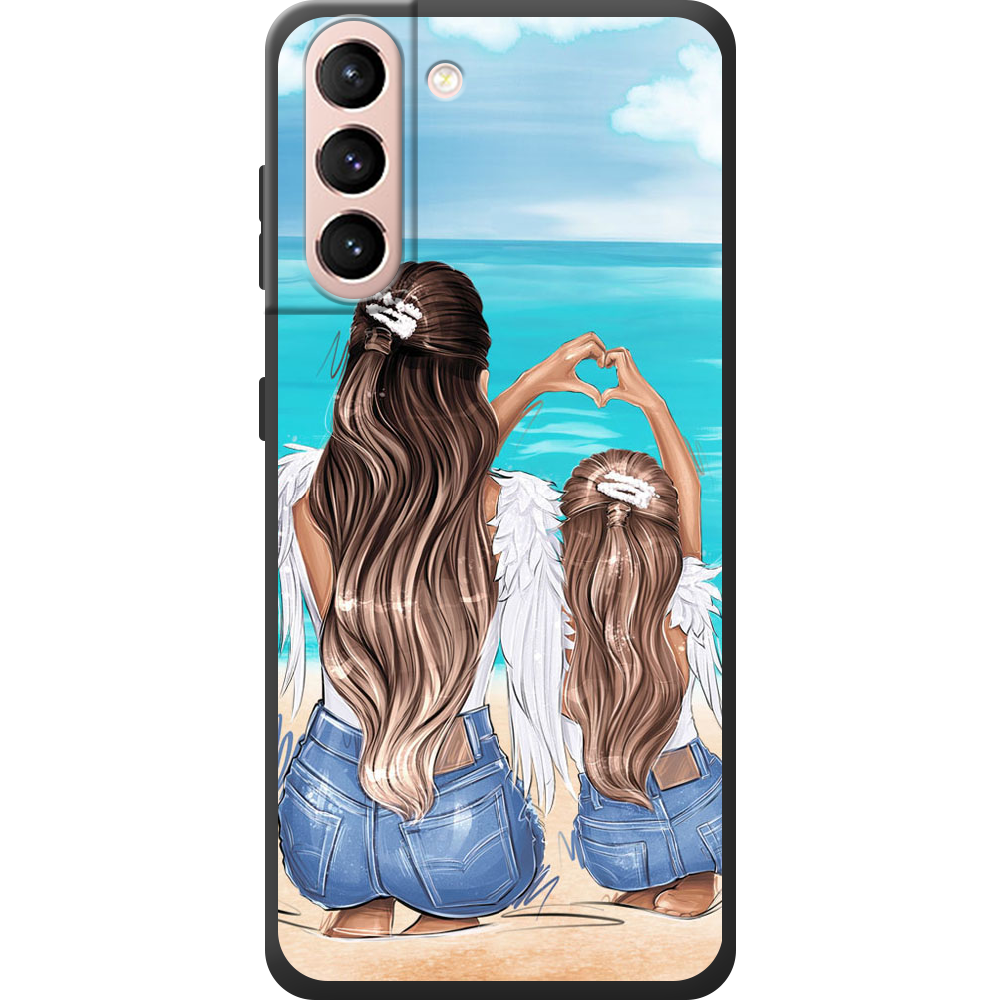 Чехол BoxFace Samsung G991 Galaxy S21 Family Vacation Черный силикон (41709-up2380-44632)