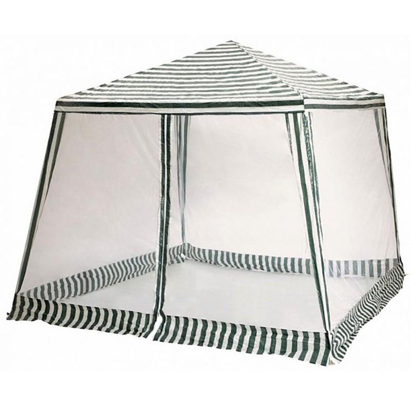 Шатер садовый с москитной сеткой Белый/Зеленый (P-bz-3010) - фото 2 Шатер садовый с москитной сеткой Белый/Зеленый (P-bz-3010) - фото 2