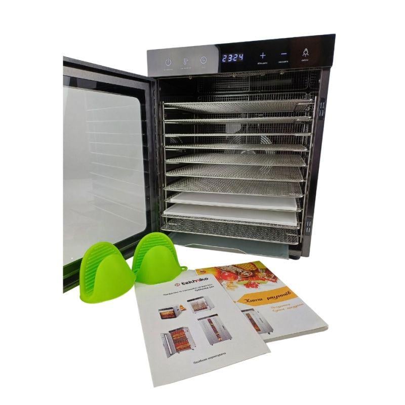 Дегидратор профессиональный Tekhniko DH-08H-BK 8 лотков (23637317) - фото 10 Дегидратор профессиональный Tekhniko DH-08H-BK 8 лотков (23637317) - фото 10