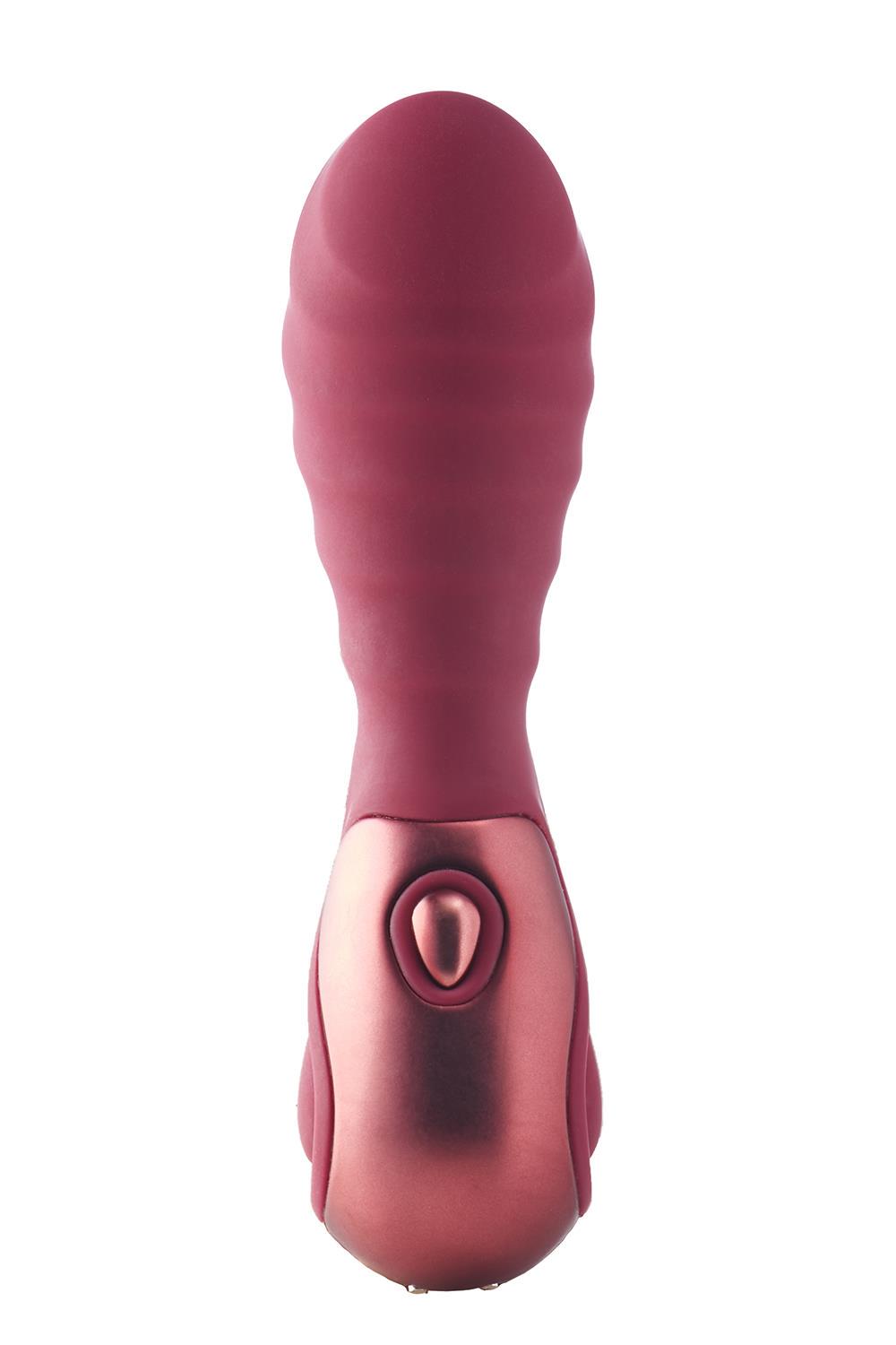 Мини-вибратор рельефный Dream Toys Dinky Vibrator Jody F 12х3,2 см Бордовый (DT21963) Мини-вибратор рельефный Dream Toys Dinky Vibrator Jody F 12х3,2 см Бордовый (DT21963)
