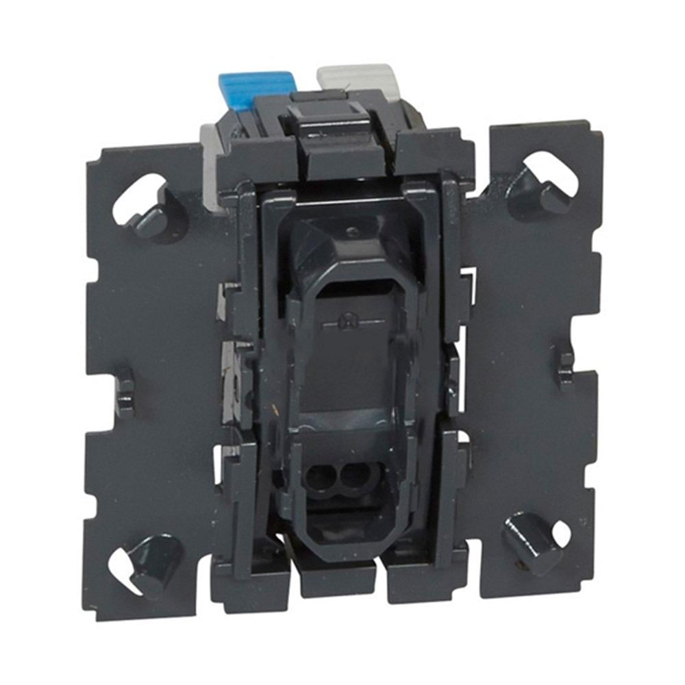 Выключатель Legrand Valena INMATIC одноклавишный/скрытый монтаж 70х70 мм Черный (752001)