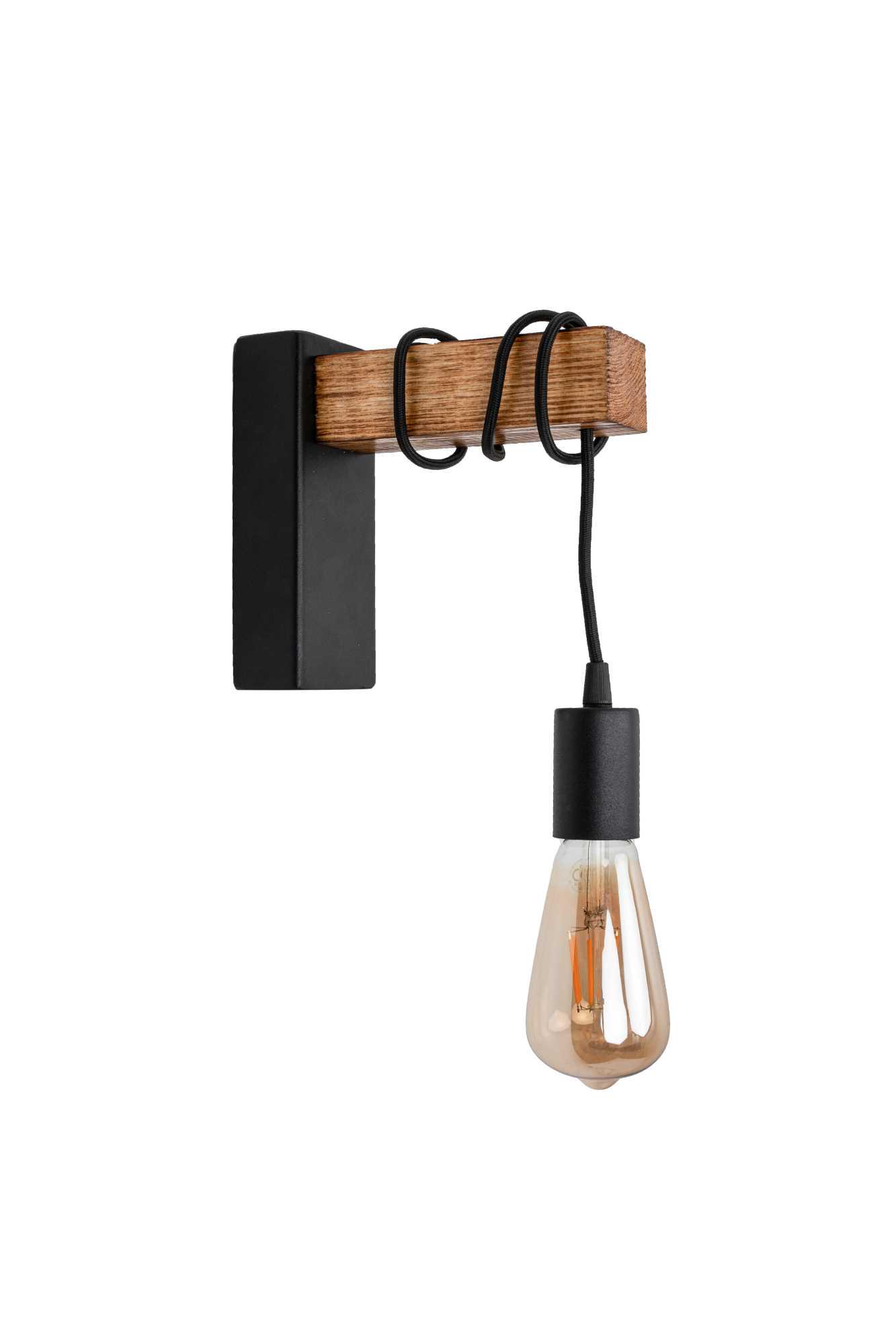 Люстра деревянная Sirius S7128/1 на 1 лампочку Светлый обжиг (000028709)