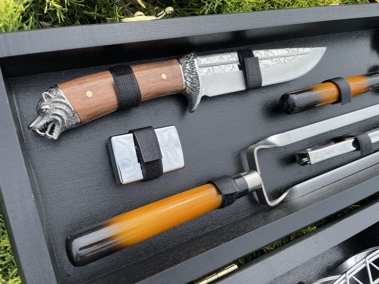 Набор шампуров в кейсе Хищник №7 M - фото 6