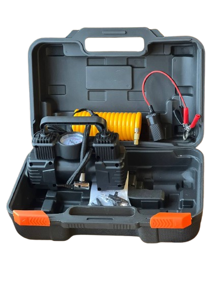 Компресор автомобільний з манометром у кейсі (2899604977)