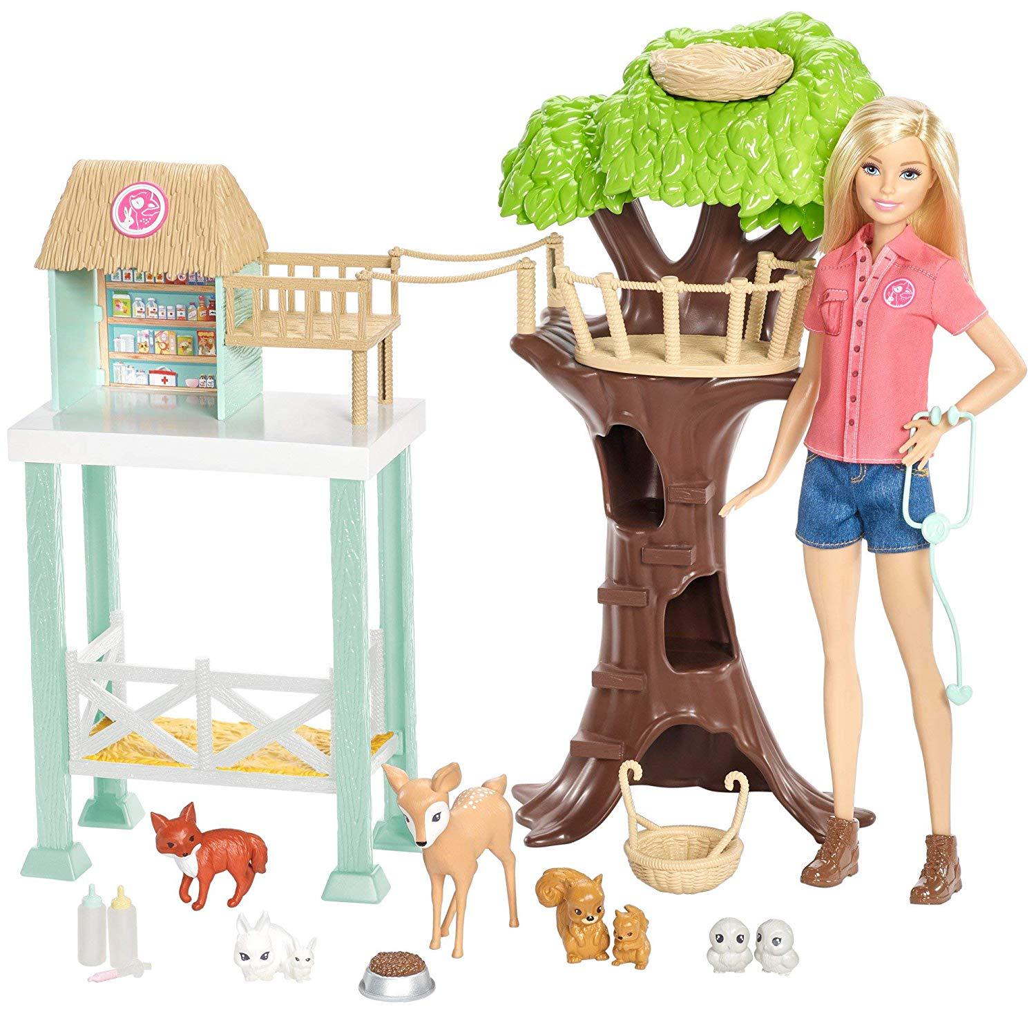 Ігровий набір Barbie Barbie Animal Rescuer Doll&Playset (FCP78)