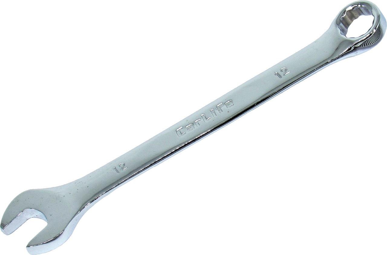 Ключ рожково-накидной CarLife с держателем 12 мм (WR4012) Ключ рожково-накидной CarLife с держателем 12 мм (WR4012)