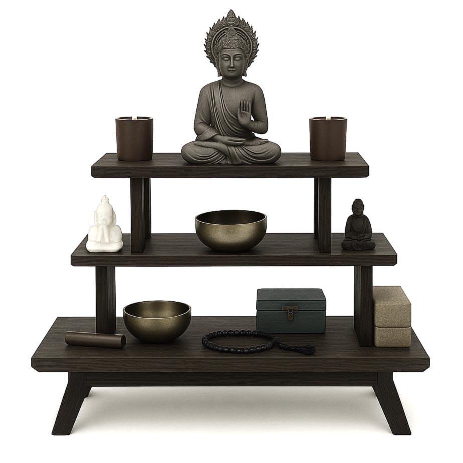 Алтарь для медитации из дерева Харипа Венге (ЛАТ-003812)