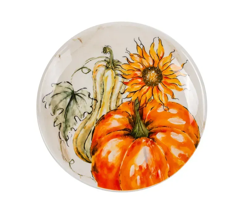 Тарелка Осень 24х24х2,5 см (927-012)