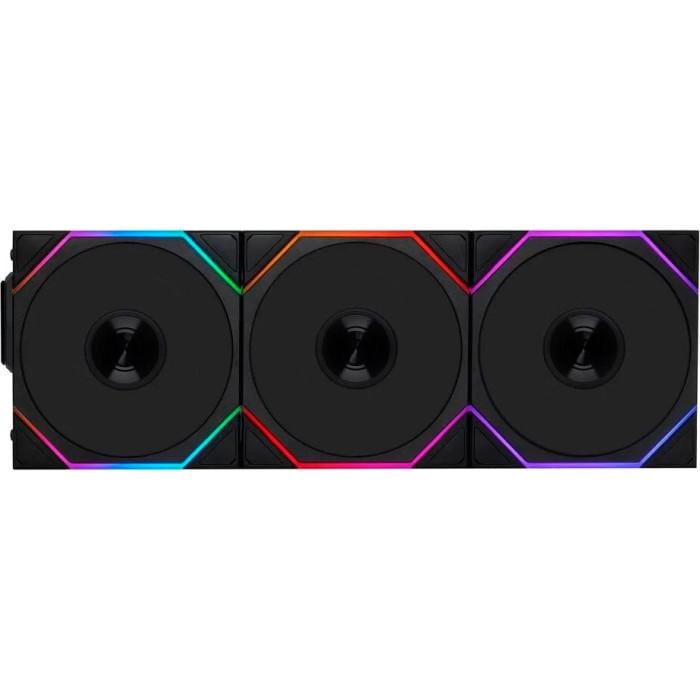 Комплект корпусных вентиляторов Lian Li Uni Fan TL Wireless 120-3 120 мм 2600 об/мин ARGB 3 шт. Black (G99.12TL1W3B.00)