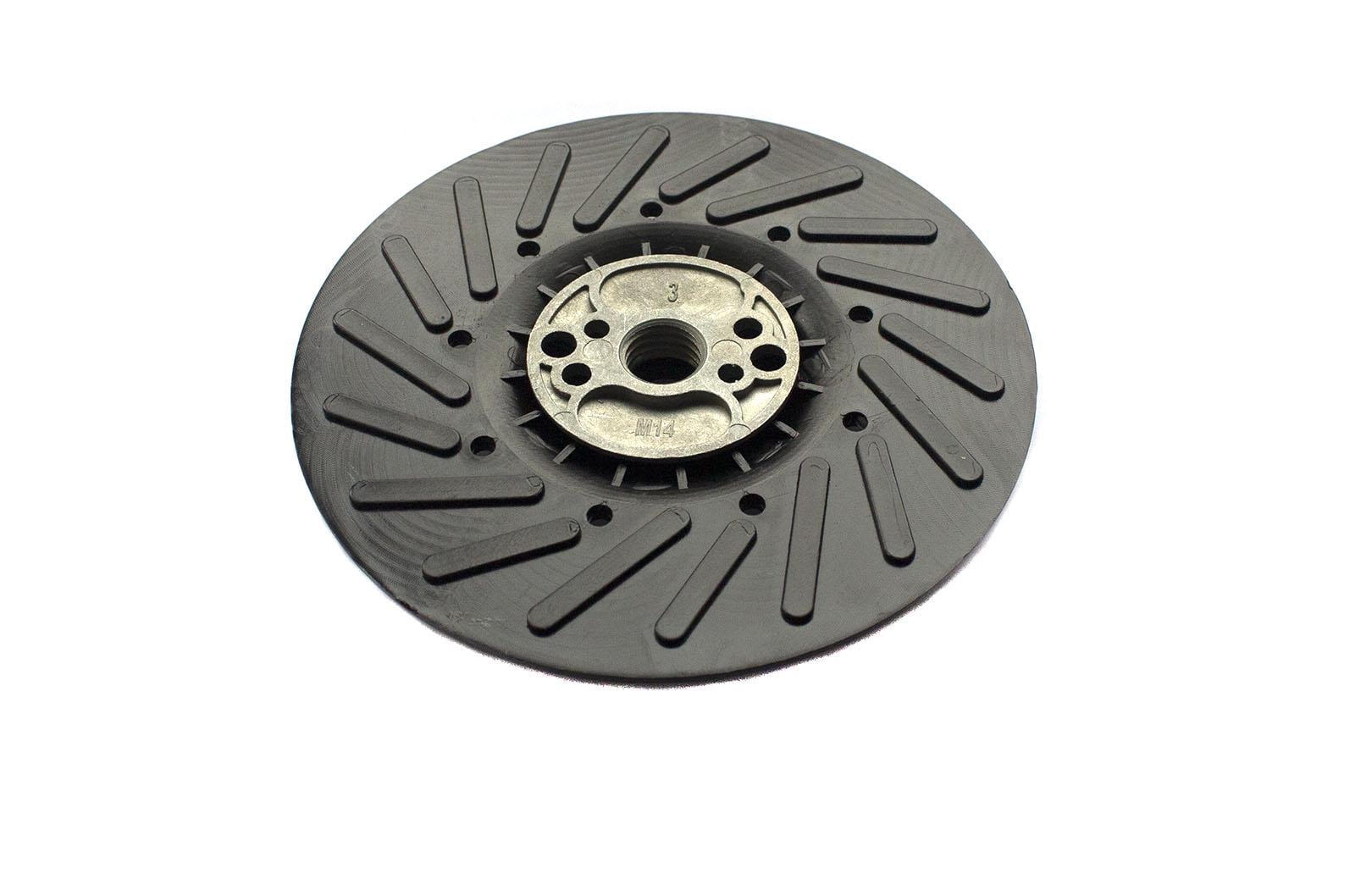 Тарелка для фибровых кругов с ребрами жесткости 125 мм Тарелка для фибровых кругов с ребрами жесткости 125 мм