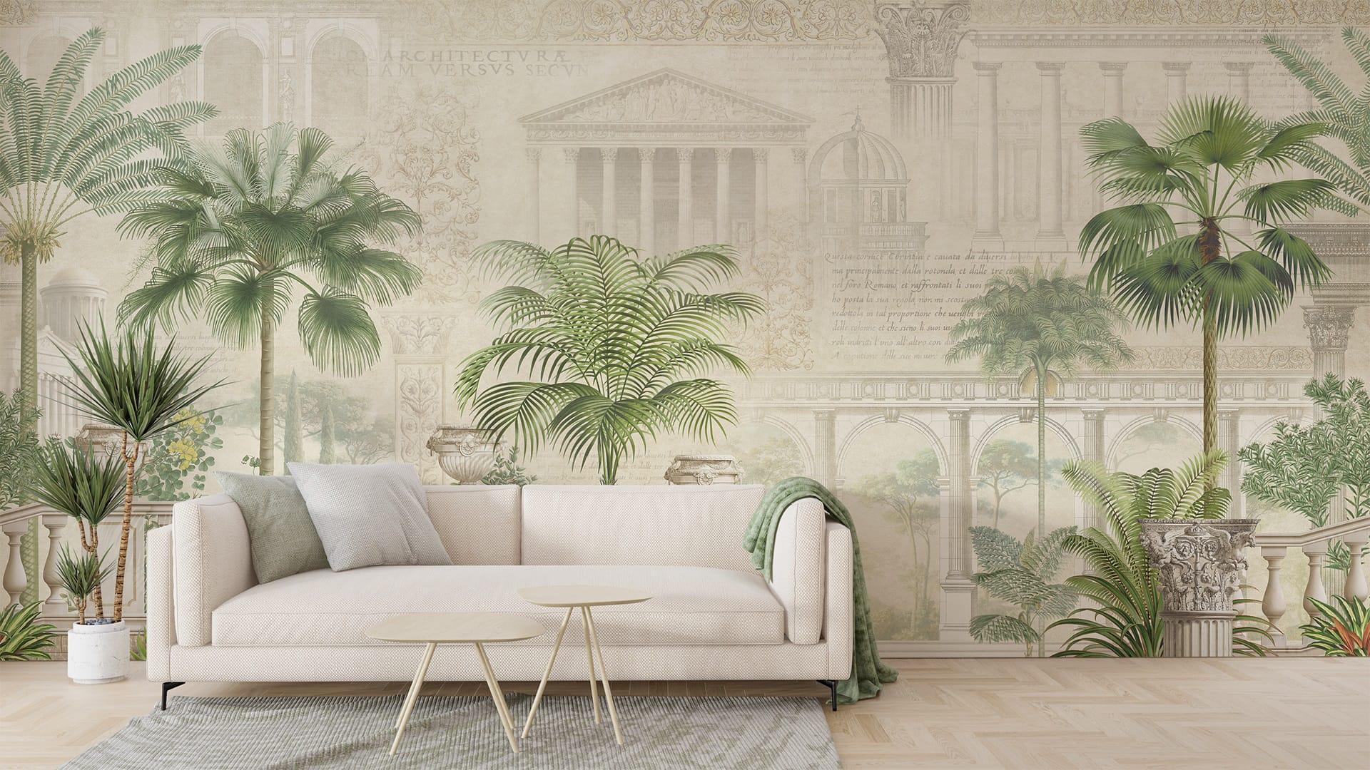 Фотообои флизелиновые Styleo Print-walls Ветер среди деревьев 0369 300х200 см (Pw-0369)