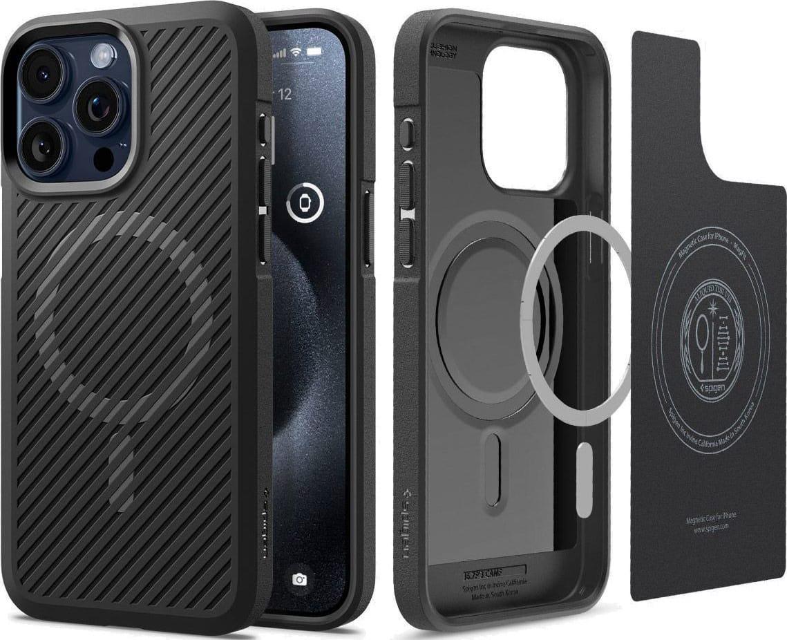 Чехол противоударный Spigen Core Armor MagSafe MagFit для Iphone 15 Pro Max 6,7" Black ACS06442 (11774736) Чехол противоударный Spigen Core Armor MagSafe MagFit для Iphone 15 Pro Max 6,7" Black ACS06442 (11774736)