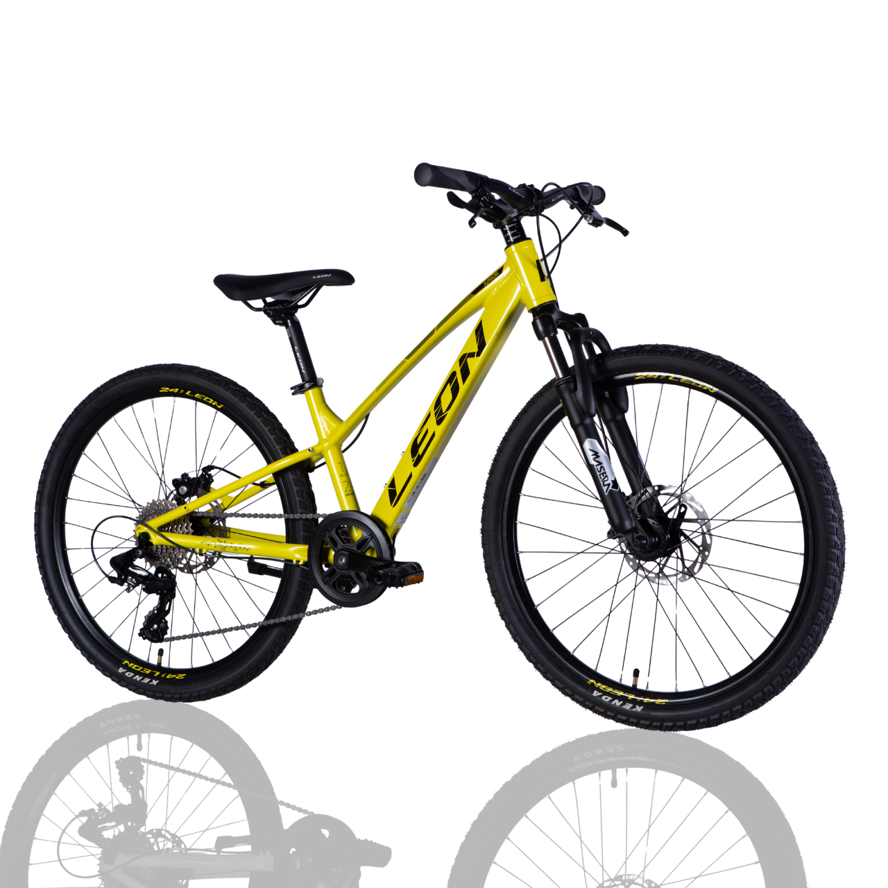 Велосипед подростковый Leon SUPER JUNIOR DD CS AL 24" 12" 2025 Желтый/Черный - фото 1 Велосипед подростковый Leon SUPER JUNIOR DD CS AL 24" 12" 2025 Желтый/Черный - фото 1