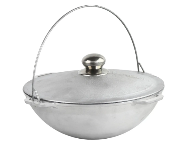 Котел алюмінієвий Brizoll азіатський з алюмінієвою кришкою 4 л (11-004-1)