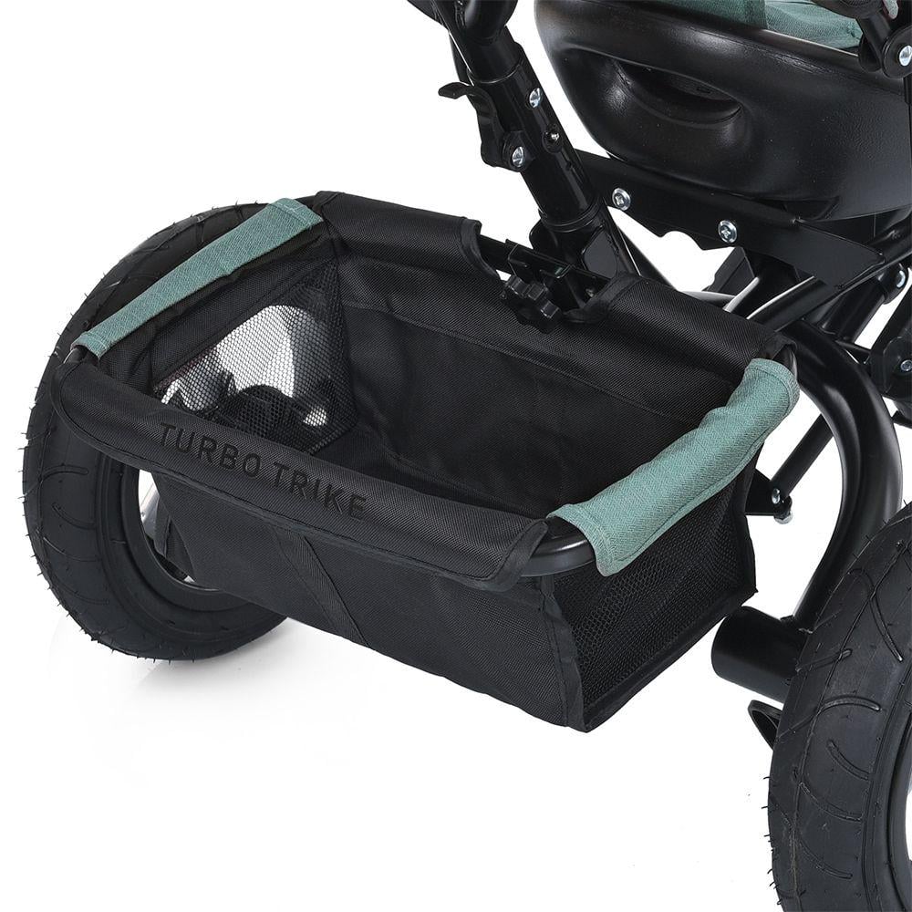 Детский велосипед трехколесный Turbo Trike MT 1006 резиновые колеса Мятный (723274574) - фото 10