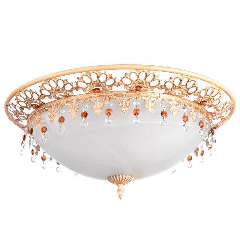 Люстра потолочная торт Brille BR-02 278/3 White BG