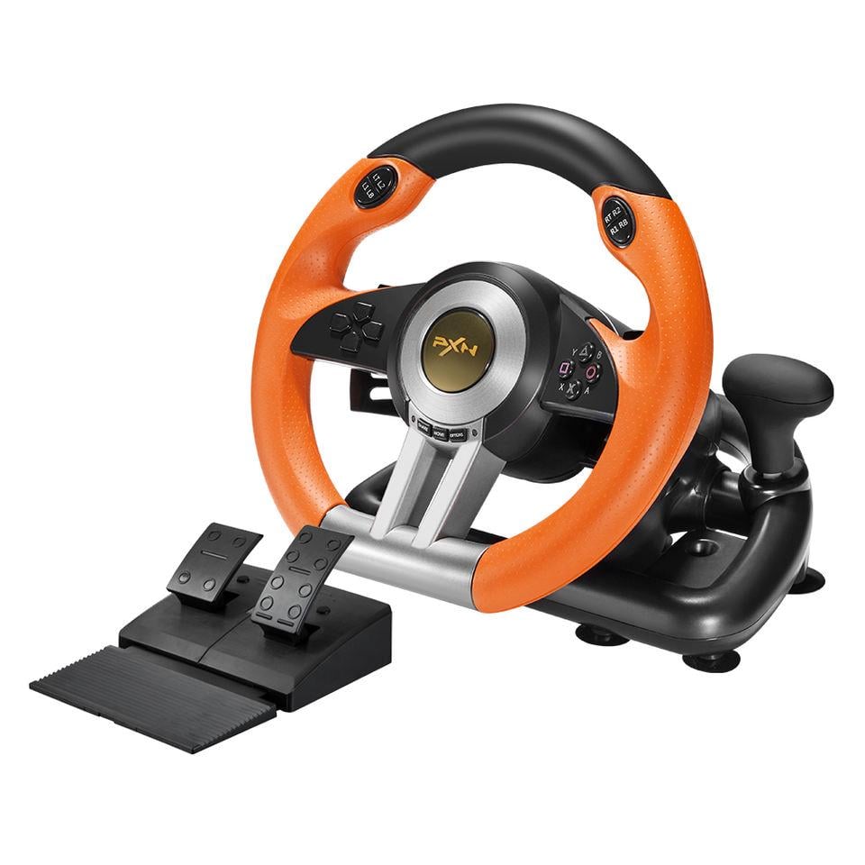 Игровой руль для ПК PXN X3 Pro с педалями и коробкой передач