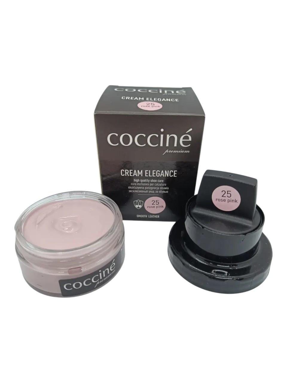 Крем COCCINE ELEGANCE для кожаной обуви 50 мл Розовый (25)
