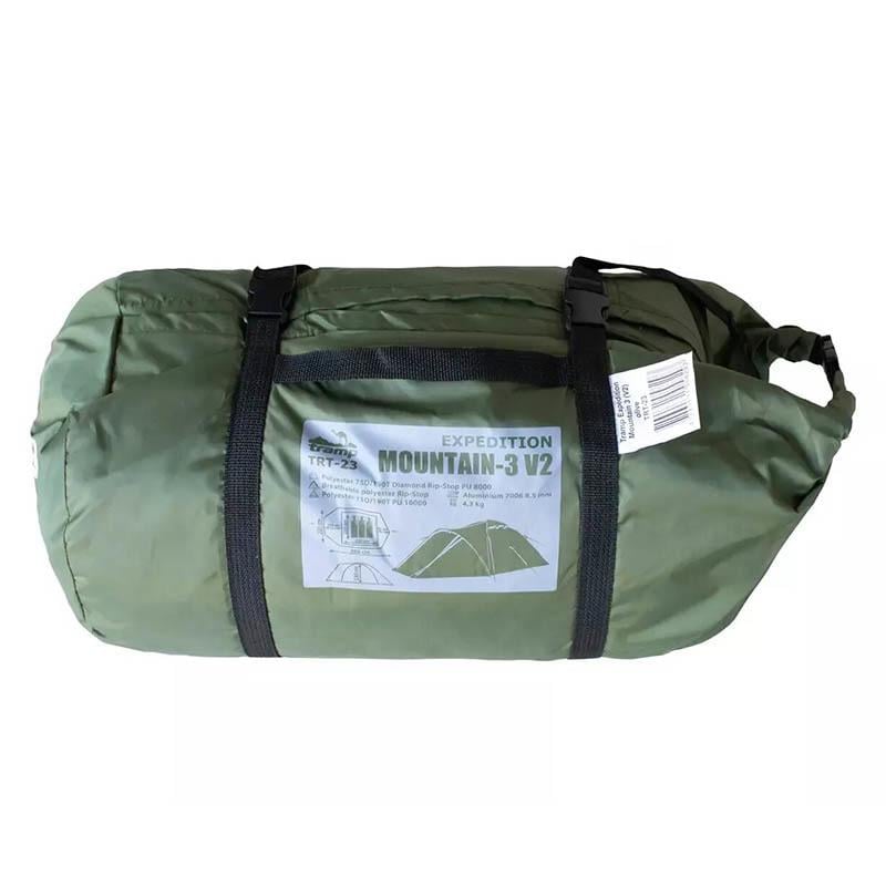 Палатка четырехместная Tramp Mountain 4 v2 Green (UTRT-024-green) - фото 7