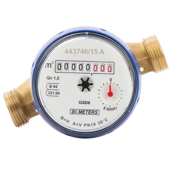 Счетчик для холодной воды B-Meters GSD8-RFM MID 3/4" (8MA00F24CSDMV0)