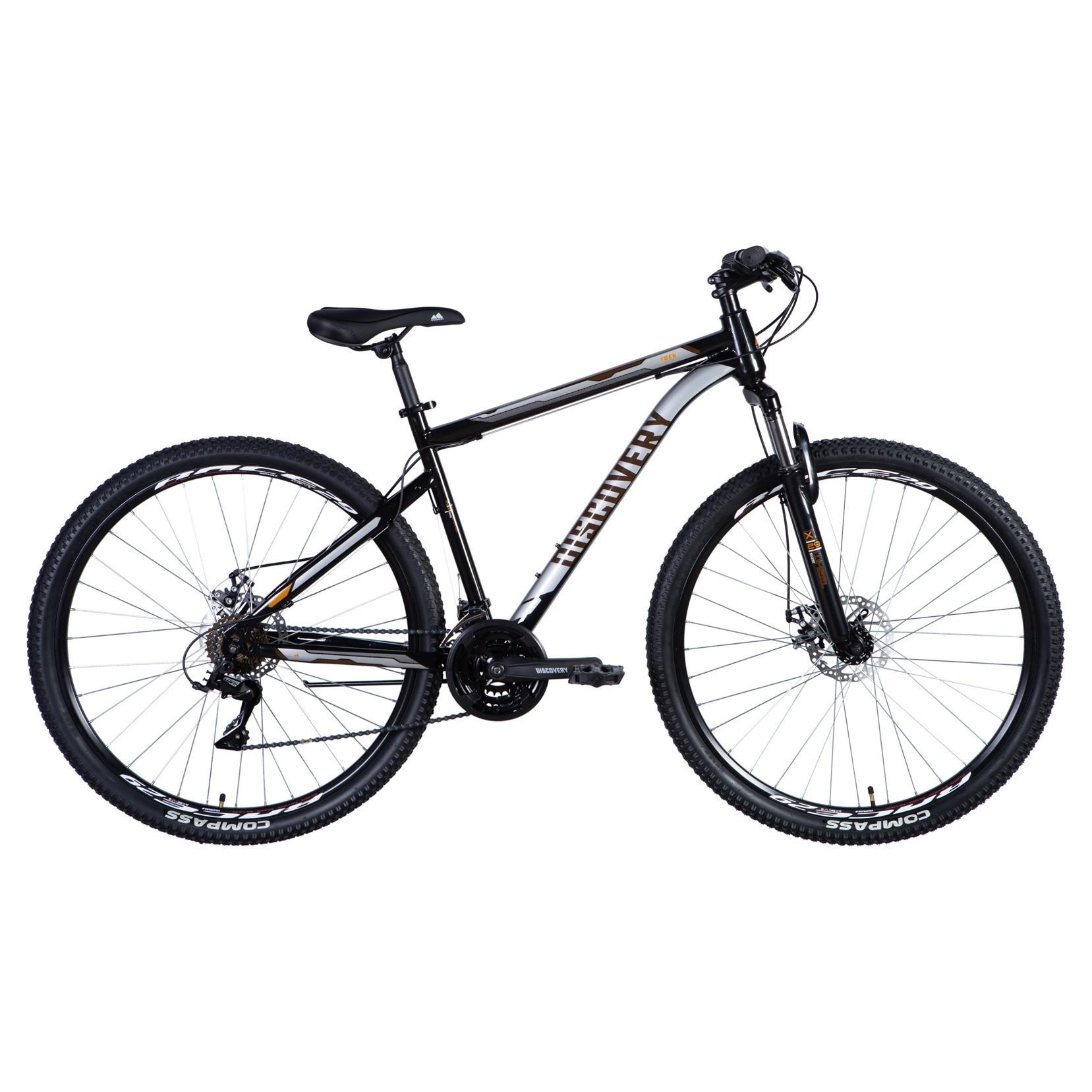 Велосипед Discovery TREK 2024 29" Сірий (OPS-DIS-29-160)