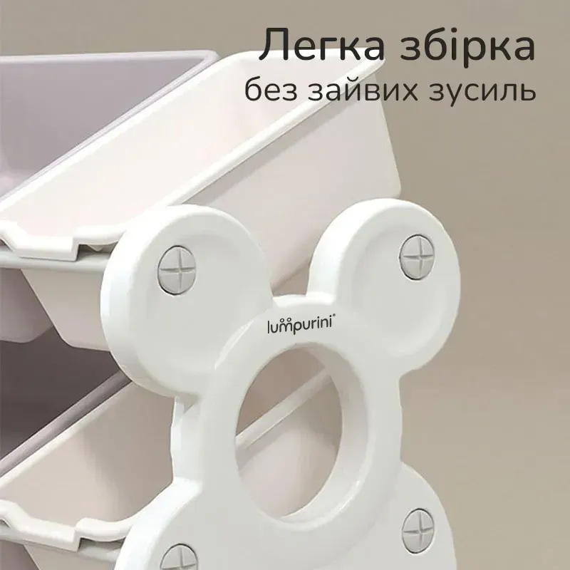 Органайзер для игрушек и вещей Lumpurini Michele M 10 контейнеров 4 яруса (C-KC003w) - фото 3 Органайзер для игрушек и вещей Lumpurini Michele M 10 контейнеров 4 яруса (C-KC003w) - фото 3