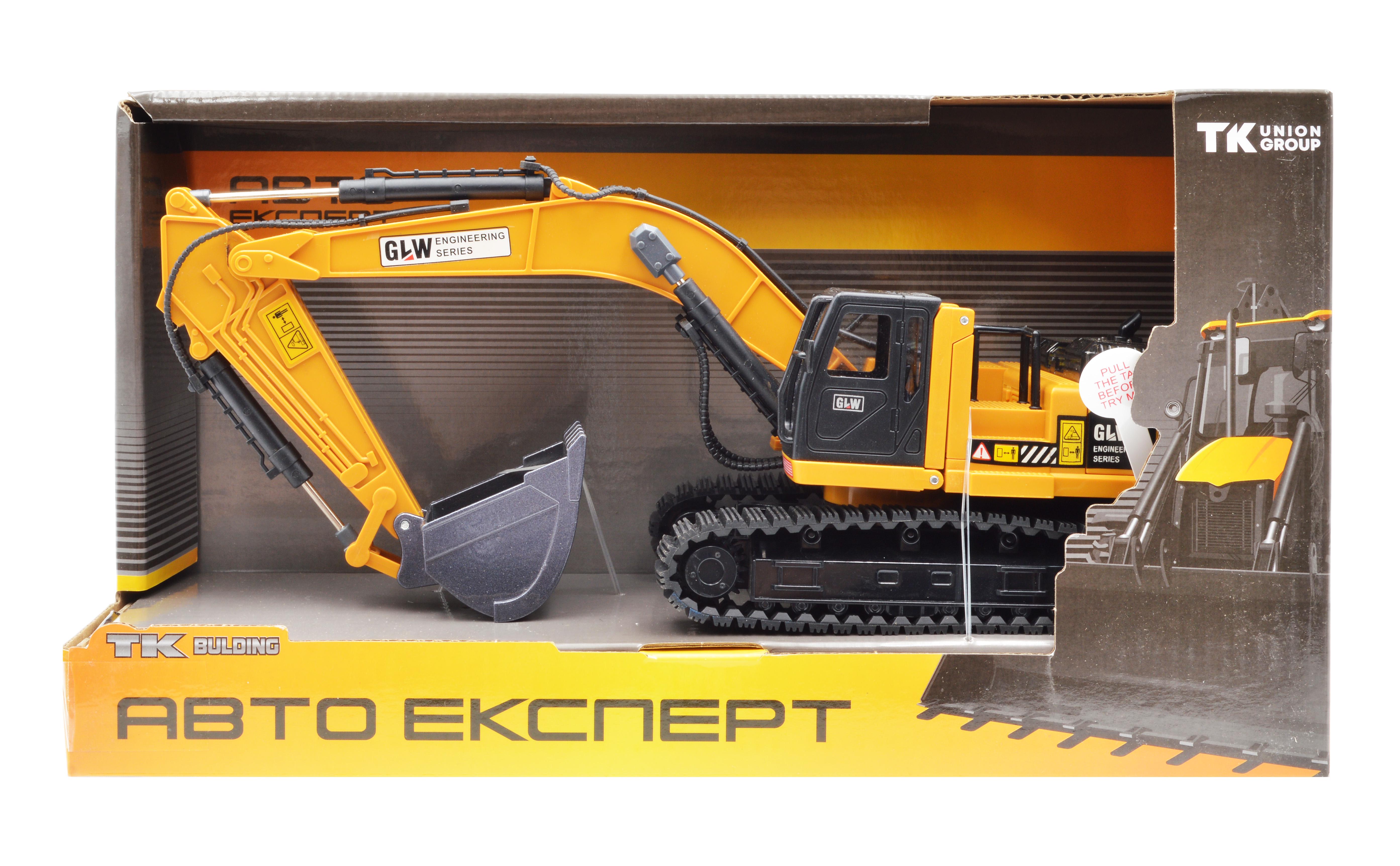 Модель гусеничний екскаватор 51508 металевий ківш звук світло - фото 7 Модель гусеничний екскаватор 51508 металевий ківш звук світло - фото 7