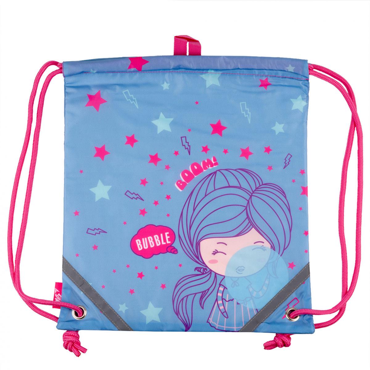 Сумка для обуви YES Girls style 40x35 см Голубой (533162)