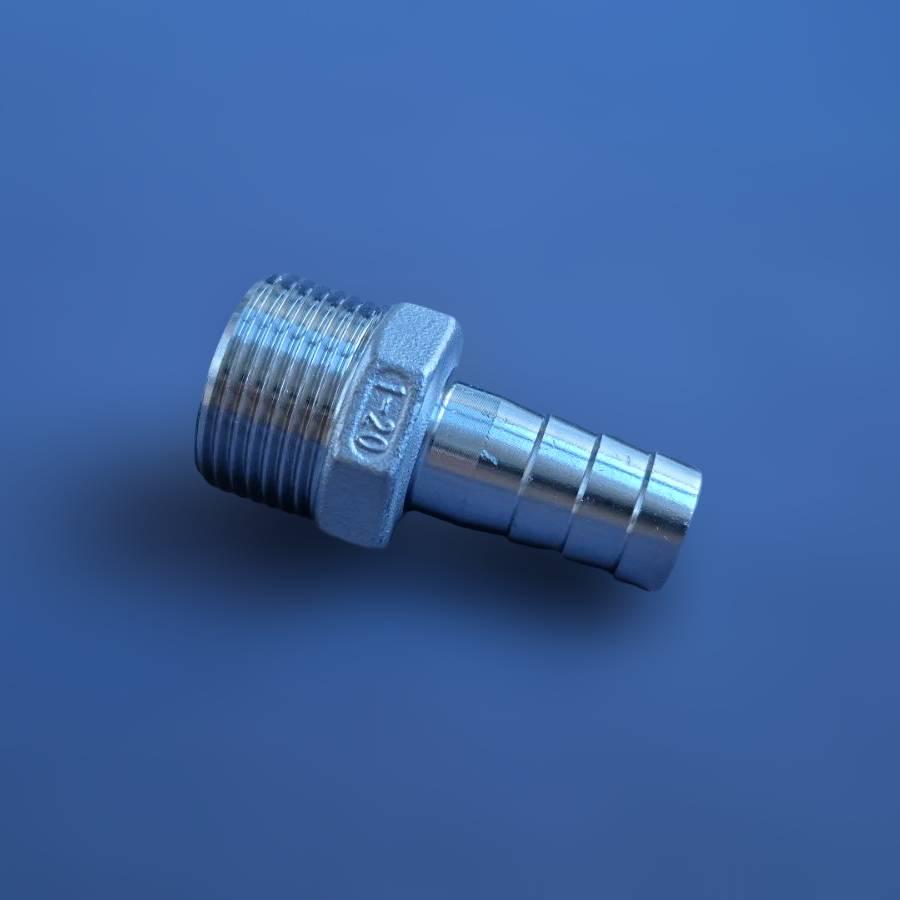 Штуцер шланговий різьбовий DN25 AISI304 BSPP Class-150 ялинка н/ж сталь 20 мм 1" (29203319) - фото 4 Штуцер шланговий різьбовий DN25 AISI304 BSPP Class-150 ялинка н/ж сталь 20 мм 1" (29203319) - фото 4