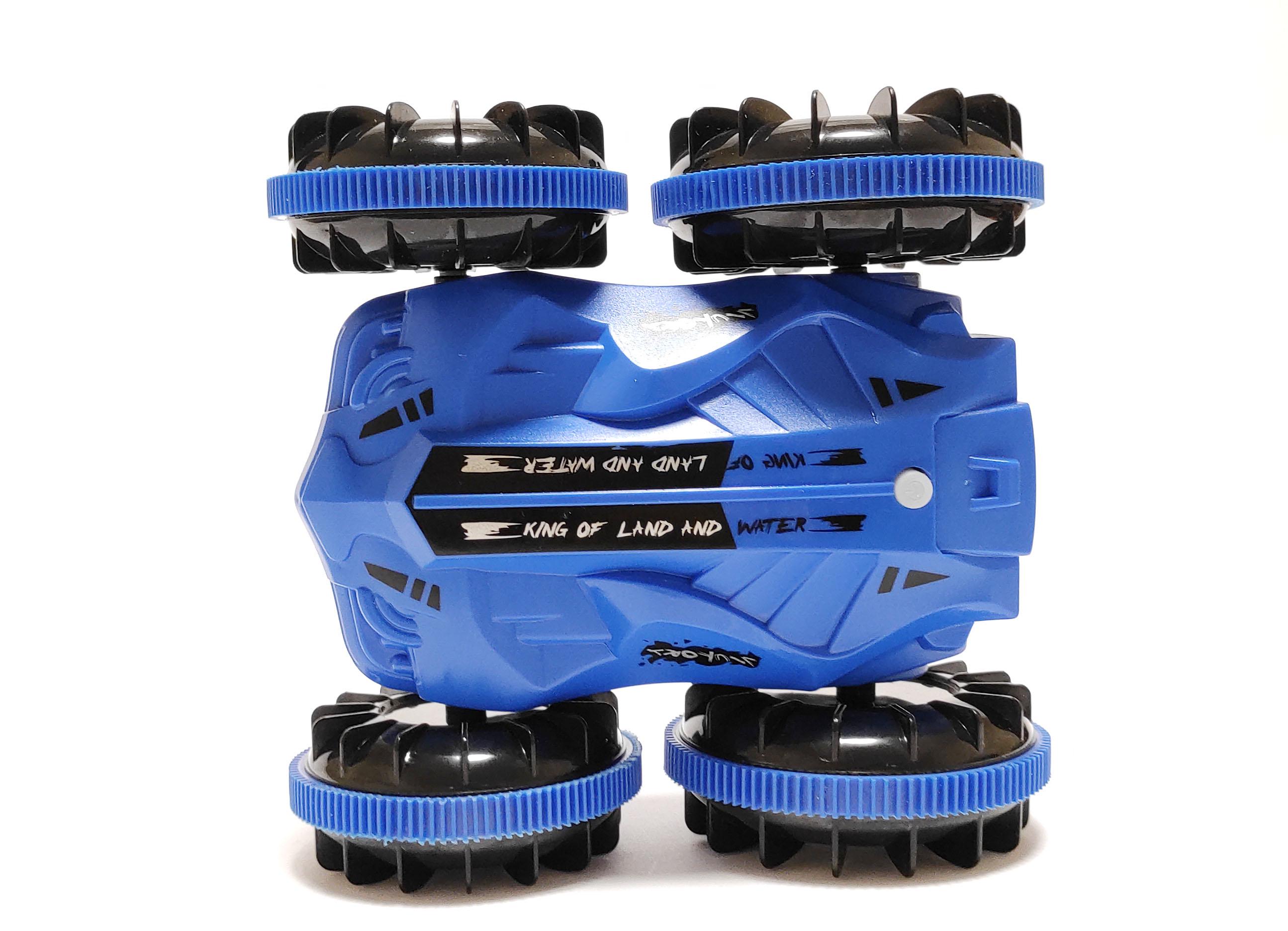 Машинка перевертыш Jia Yu Toys амфибия трюковая 17 см Синий (104143s) - фото 7 Машинка перевертыш Jia Yu Toys амфибия трюковая 17 см Синий (104143s) - фото 7