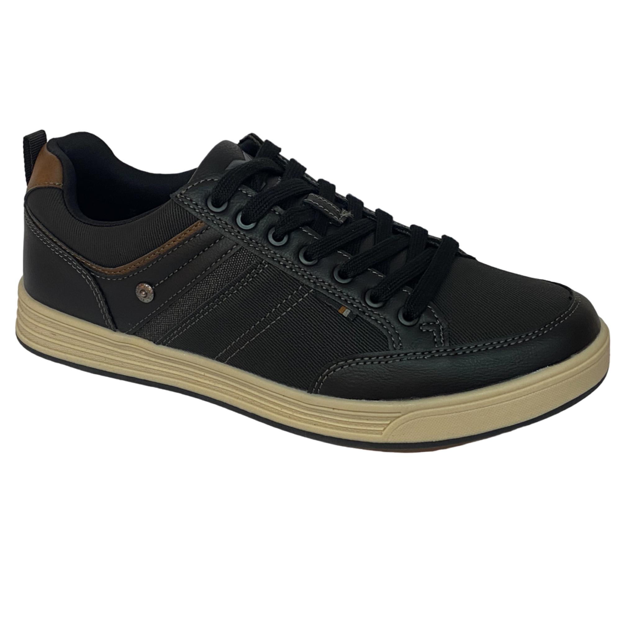 Кеды осенние мужские Kinetix р. 45 Черный (40017-45)