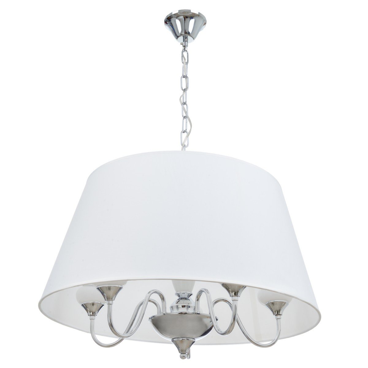 Люстра Brille BKL-721S/5 E14 CH+WH (23-733)