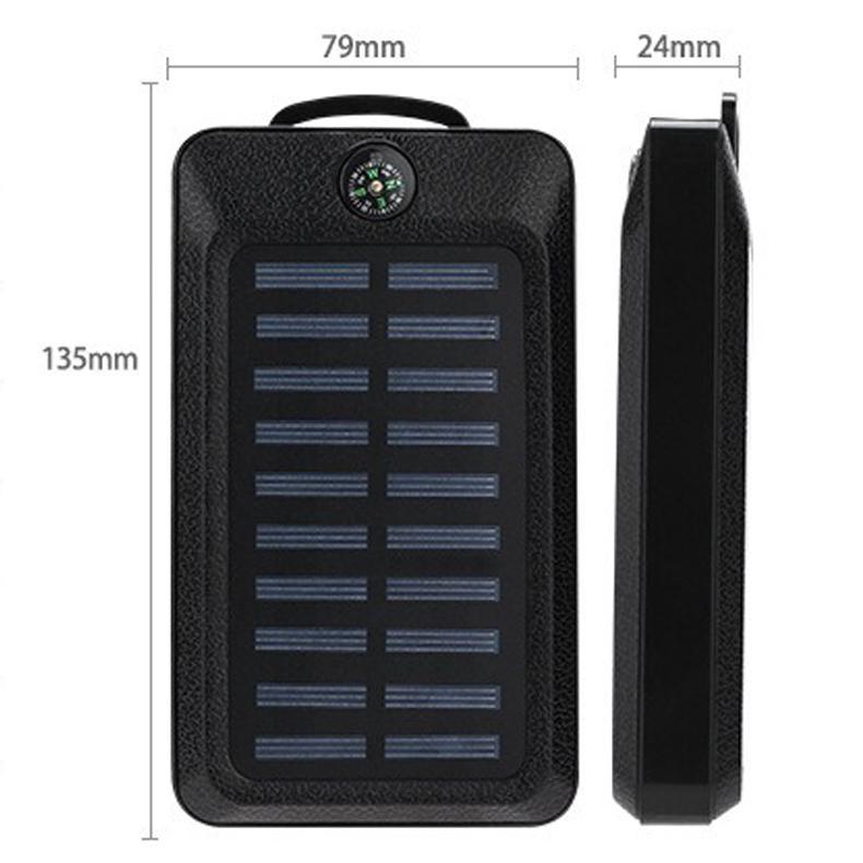 Повербанк PowerBANKa №5 808 сонячна панель/компас/ліхтарик 20000 mAh (11972074) - фото 4 Повербанк PowerBANKa №5 808 сонячна панель/компас/ліхтарик 20000 mAh (11972074) - фото 4