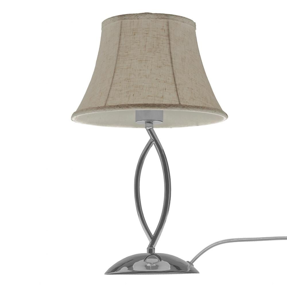 Настольная лампа BKL-649T/1 E27 CH с абажуром (25-234)