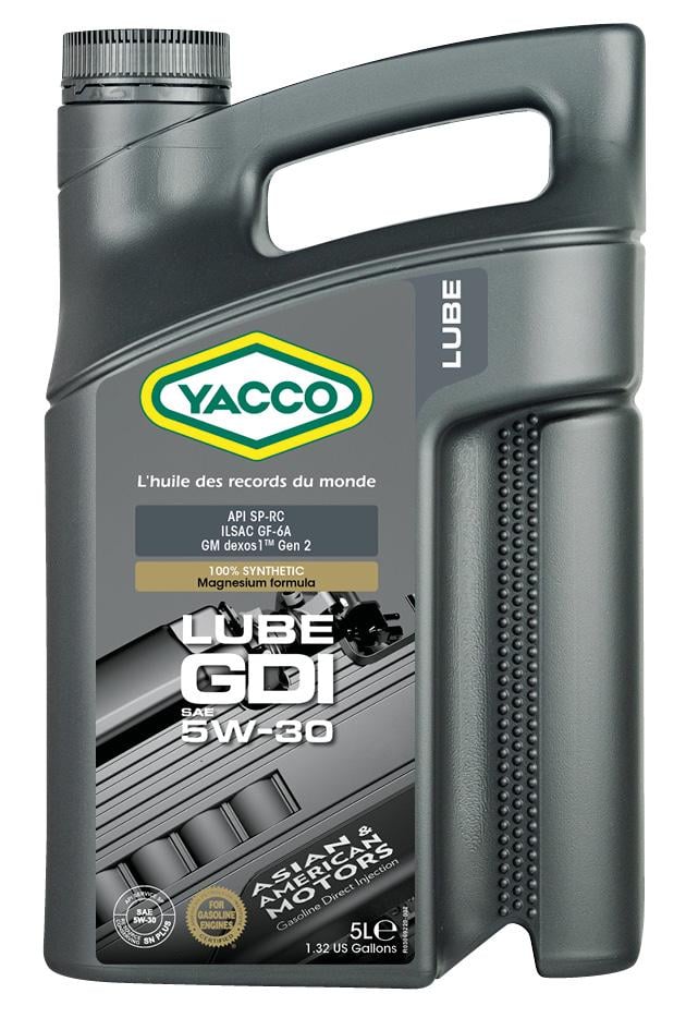 Моторное масло YACCO LUBE GDI 5W30 5 л (30695L)