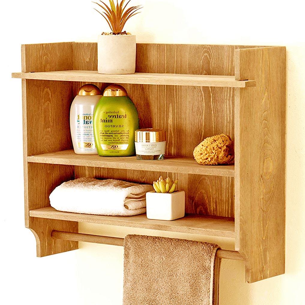 Полка для ванной из дерева Баден Сиена (ВНП/003005) Полка для ванной из дерева Баден Сиена (ВНП/003005)