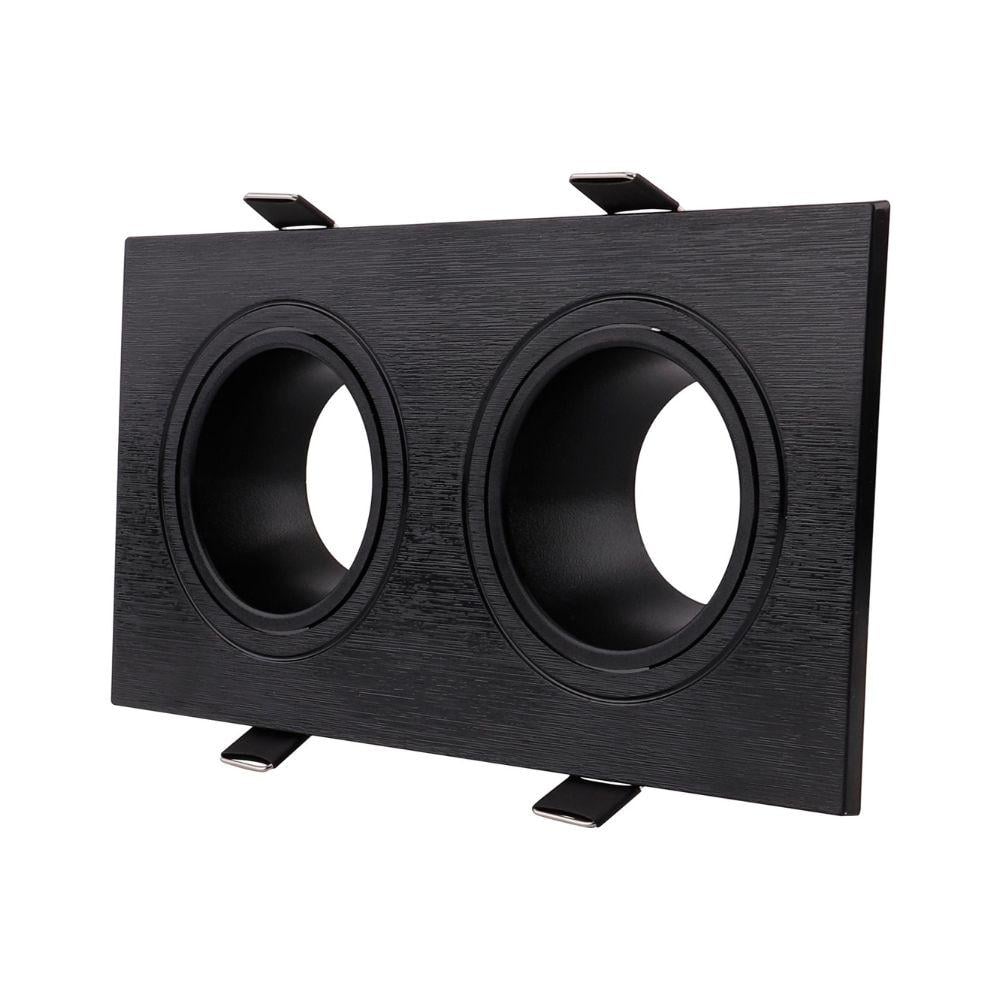 Светильник точечный поворотный встроенный Feron DL0385 Черный