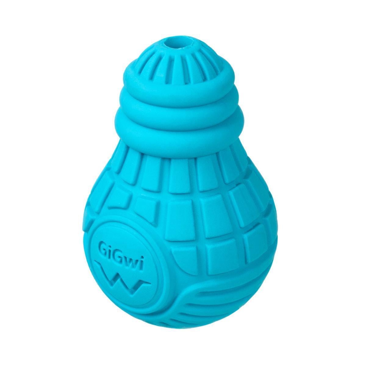 Игрушка для собак Лампочка резиновая GiGwi Bulb Rubber S Голубой (25881150)