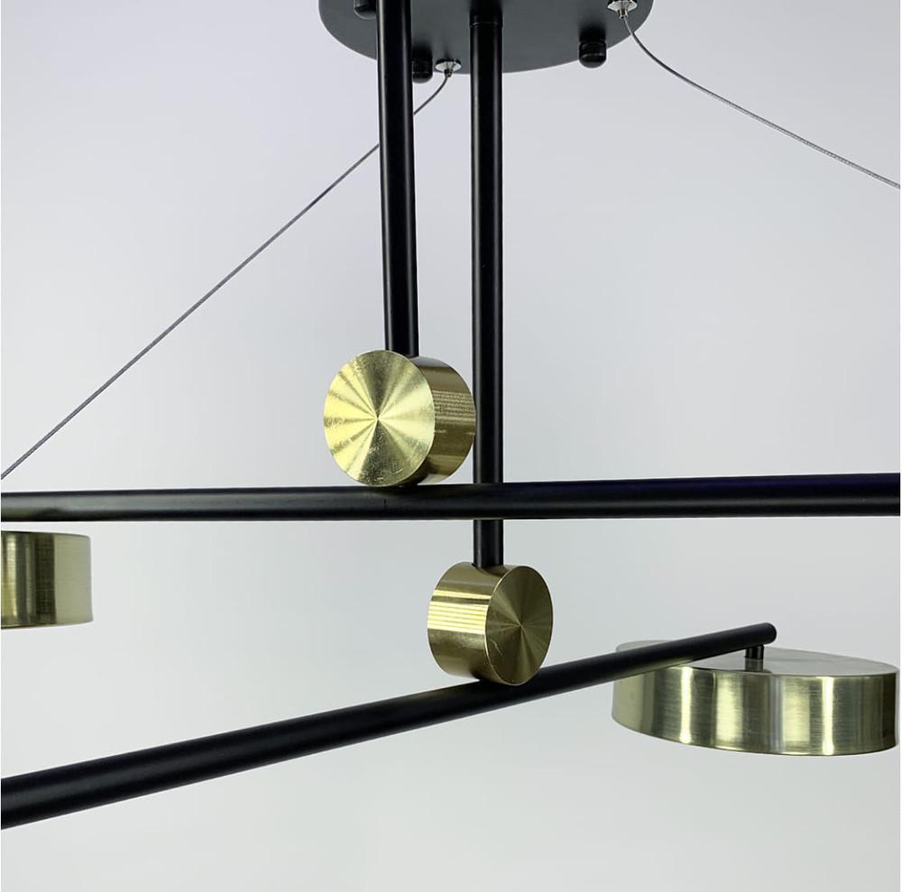 Люстра стельова з LED елементами (H 9833/4) - фото 6