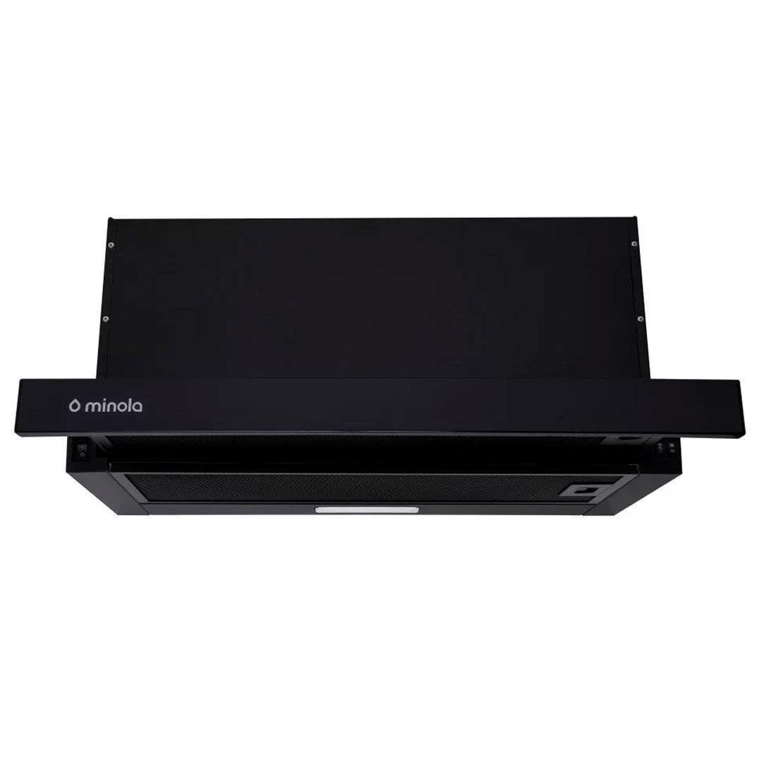 Витяжка вбудована телескопічна Minola HTL 6614 BLF 1000 LED