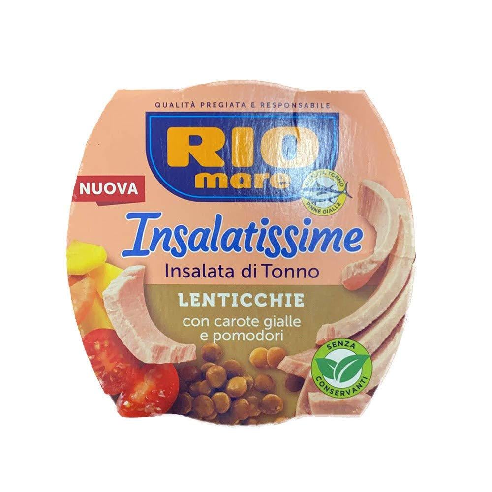 Салат TM Rio Mare Insalatissime Insalata di Tonno Lenticchie с тунцом и чечевицей 160 г (21208875)