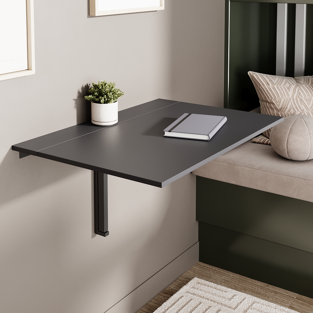 Стол-трансформер ART IN HEAD Mini 900x120 мм Графит (TB20070000030) - фото 3 Стол-трансформер ART IN HEAD Mini 900x120 мм Графит (TB20070000030) - фото 3