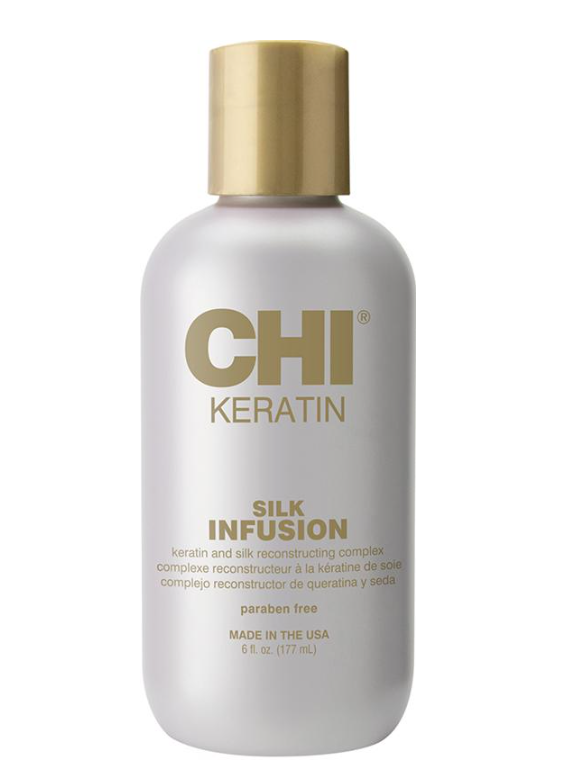 Шелк жидкий для волос с кератином CHI Keratin Silk Infusion восстановление и увлажнение 177 мл (29123) Шелк жидкий для волос с кератином CHI Keratin Silk Infusion восстановление и увлажнение 177 мл (29123)