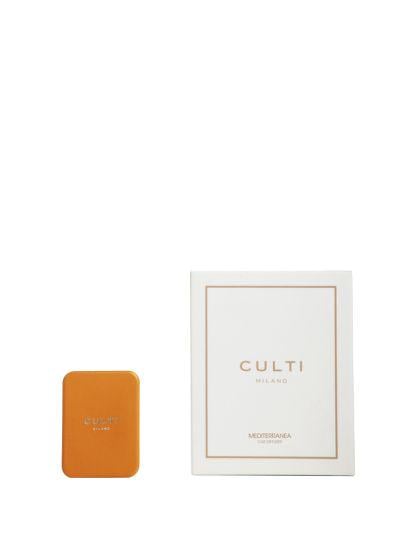 Ароматизатор в авто шкіряний CULTI Milano ORANGE MEDITERRANEA (PCDAUTMED73X53ORA0000)
